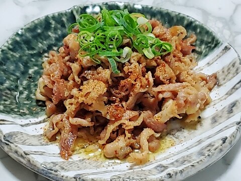 親鶏の柚子胡椒•七味炒め